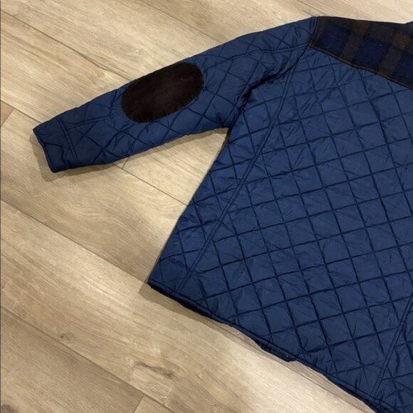 Cole Haan Signature Mixed Media Quilted Jacket size large - Picture 8 of 10